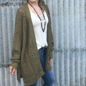 Knit Cardigan with Pockets